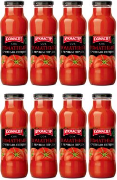 Kuhmaster Tomato Juice with Black Pepper 680ml x 8
